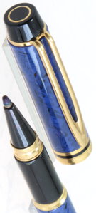 PENNA STILOGRAFICA WATERMAN MOD.STAINLESS STELL GT CON FINITURE DORATE  CONFEZIONATA IN ELEGANTE ASTUCCIO